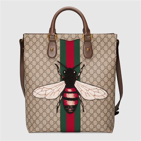 gucci bee star tote|gucci flats with bee.